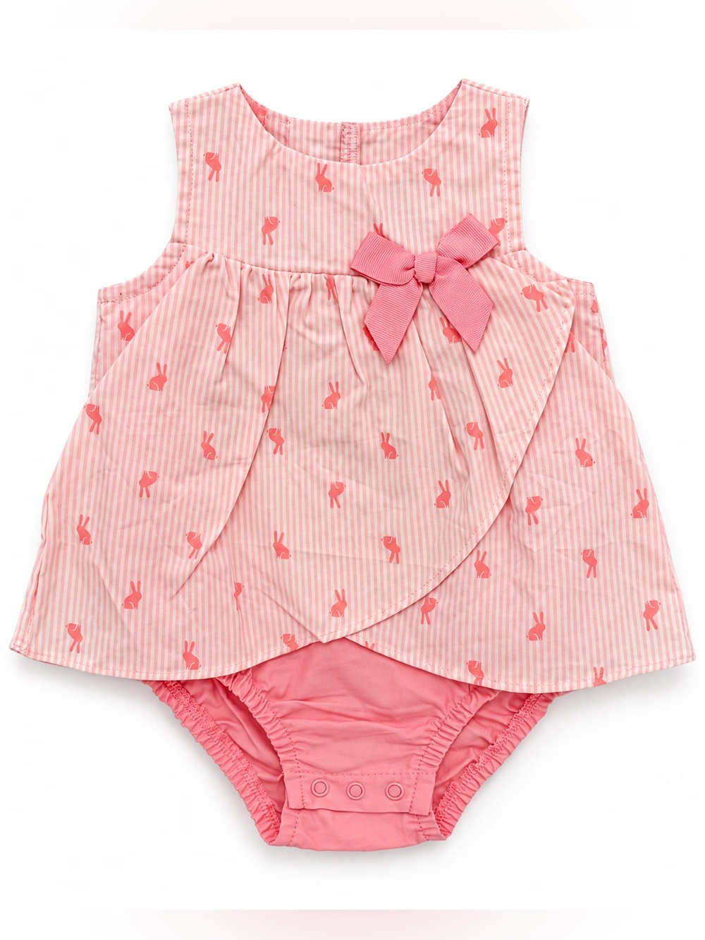 Carter's Pink Striped Baby Bodysuit NWT